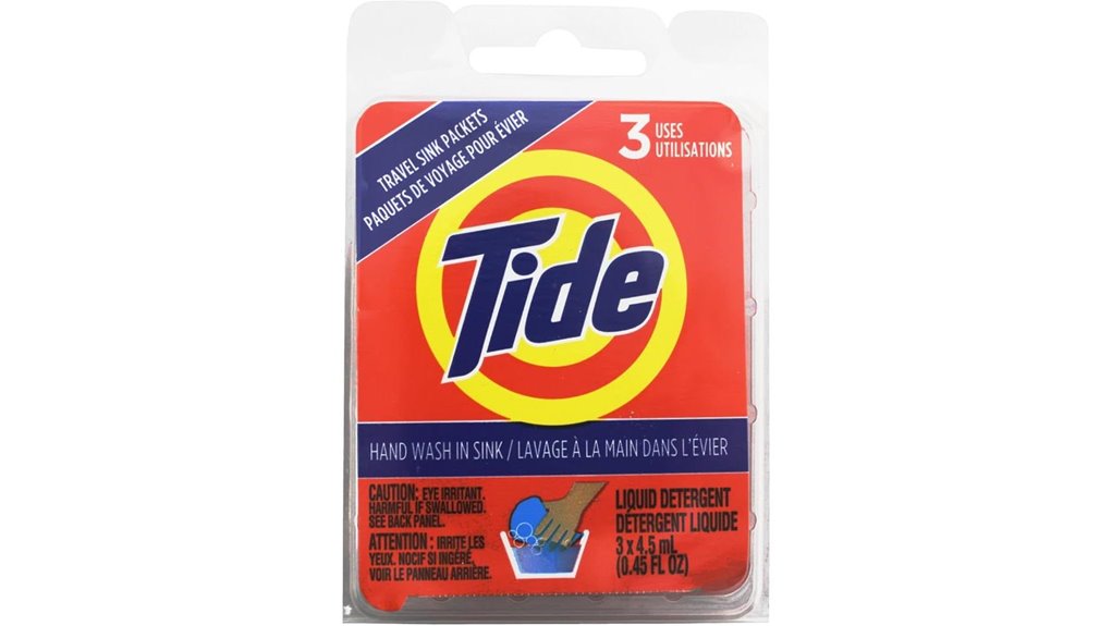 three packets tide travel