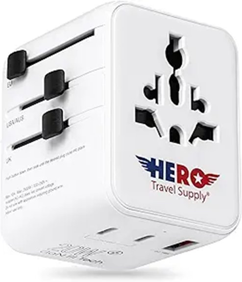 three port universal hero adapter