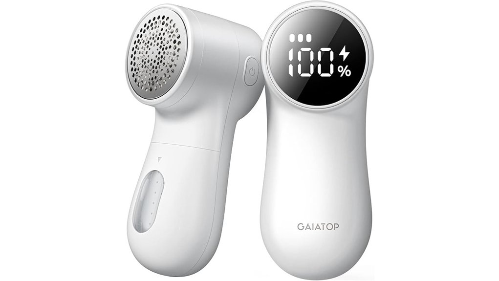 three speed rechargeable lint shaver