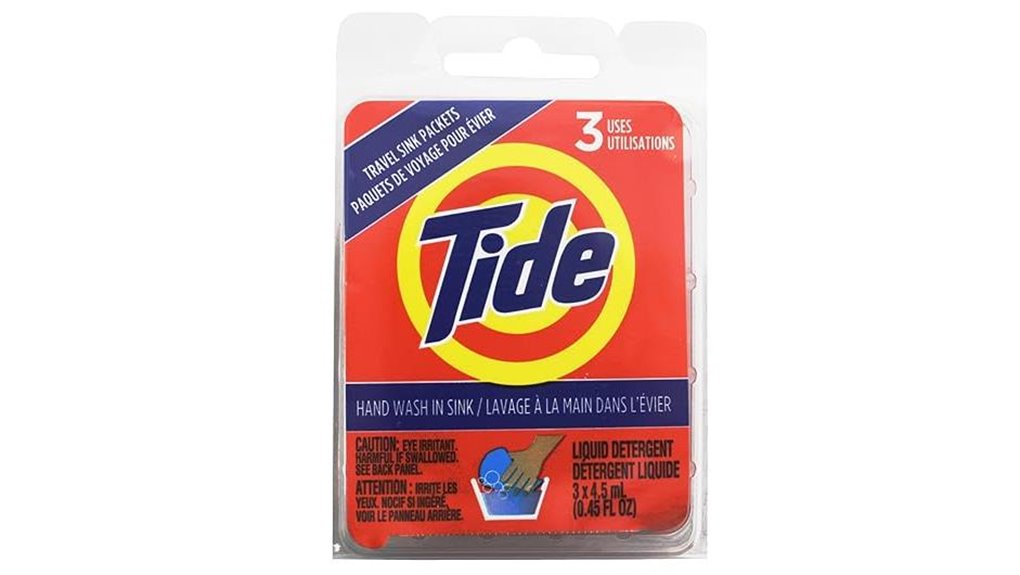 tide nine clip sink packets