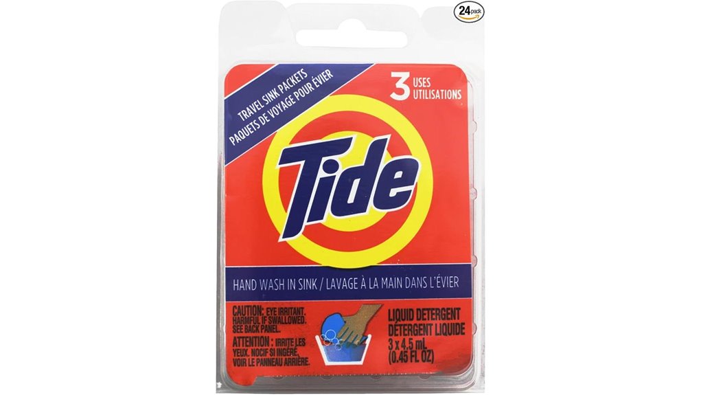 tide travel sink packets