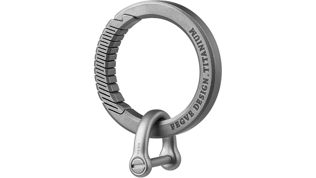 tisur titanium d ring carabiner