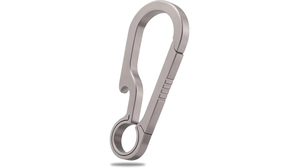 titanium 2 6 carabiner clip
