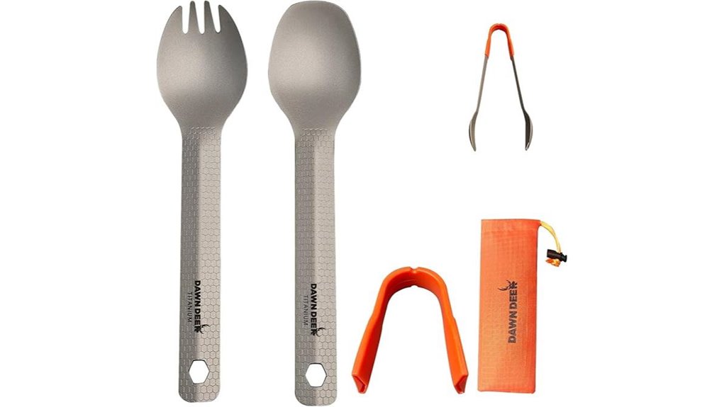 titanium 3 in 1 cutlery set