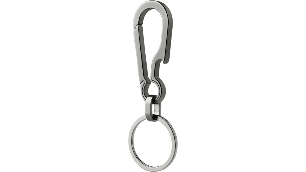 titanium lightweight outdoor carabiner