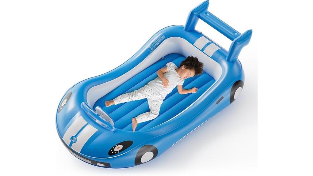 toddler inflatable travel bed