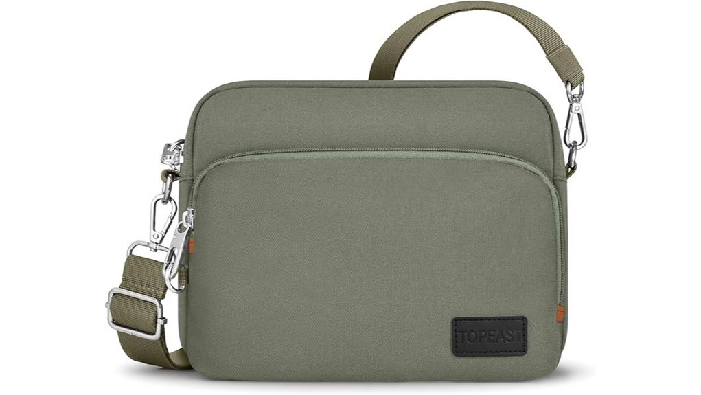 topeast lightweight anti theft crossbody