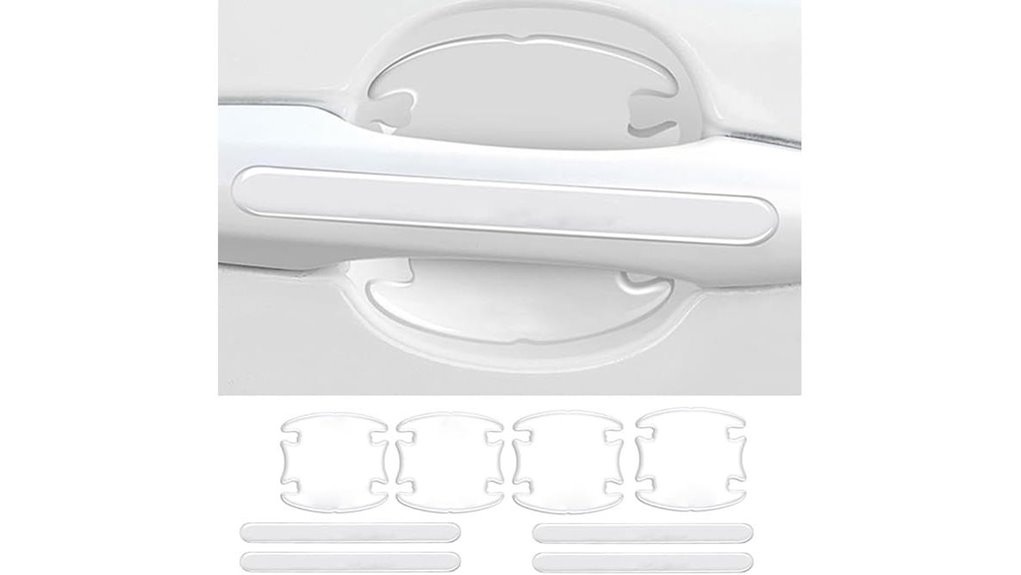 transparent car door protectors