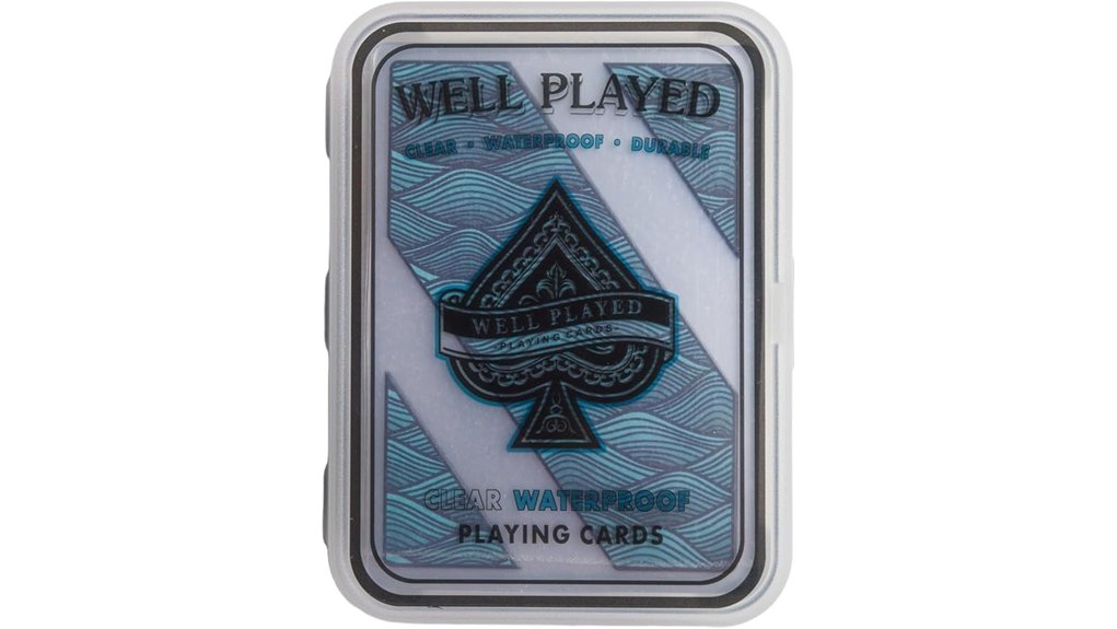 transparent waterproof playing cards