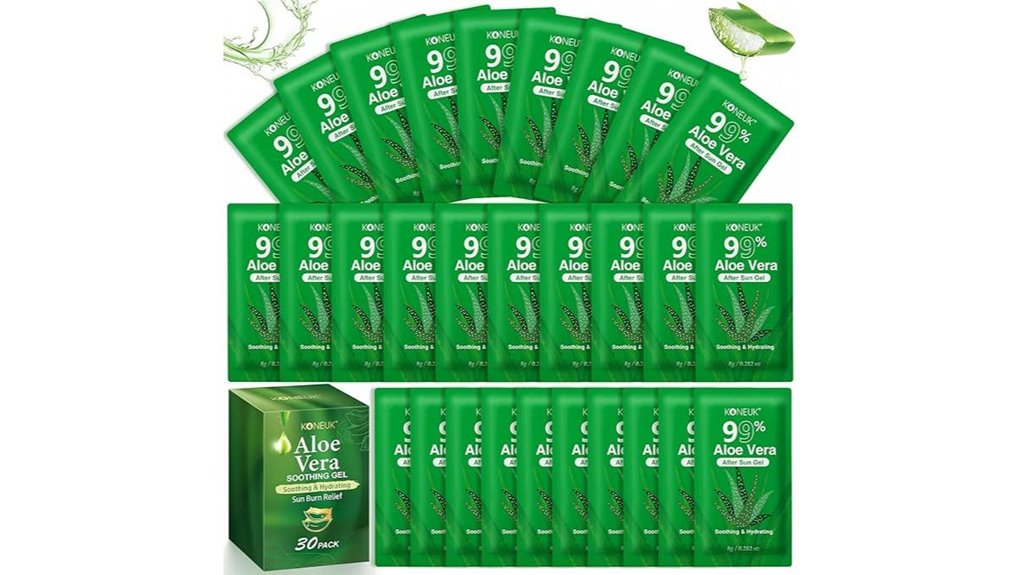 travel aloe vera 30 pack
