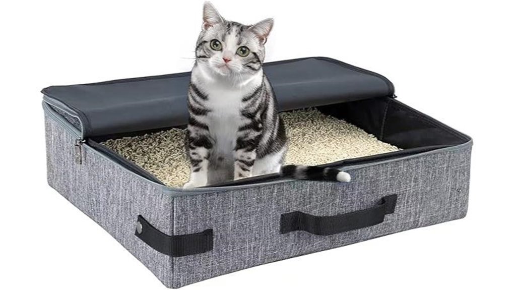 travel cat litter box