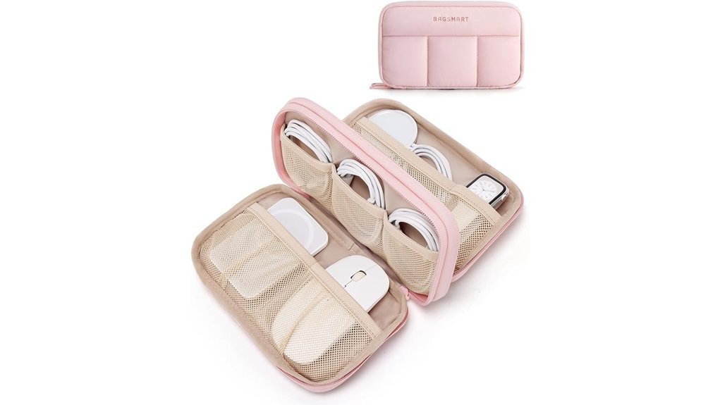 travel charger cable organizer