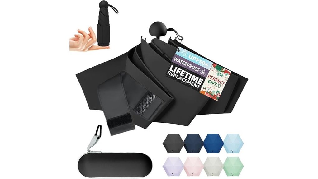 travel compact uv umbrella