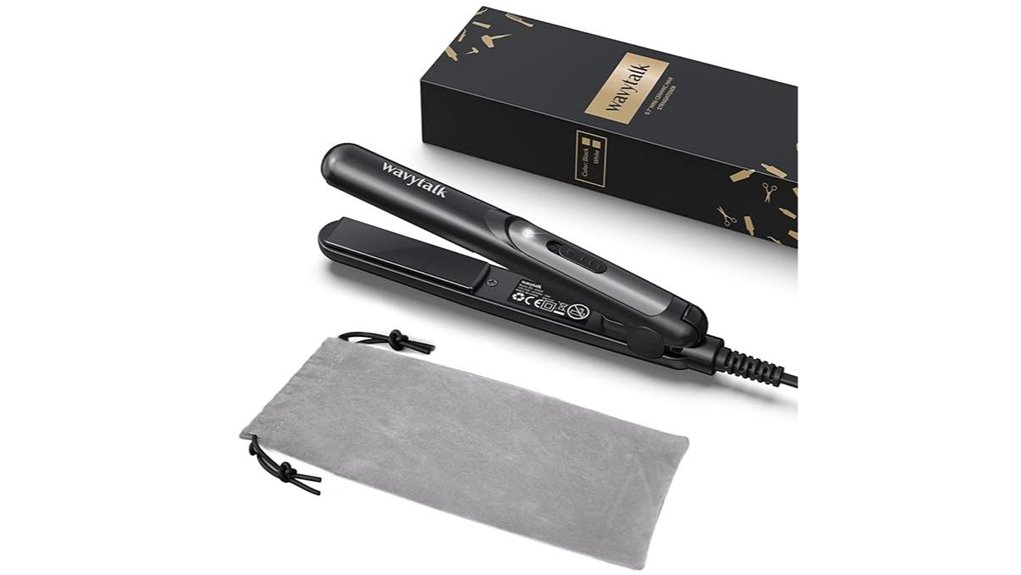 travel mini ceramic straightener