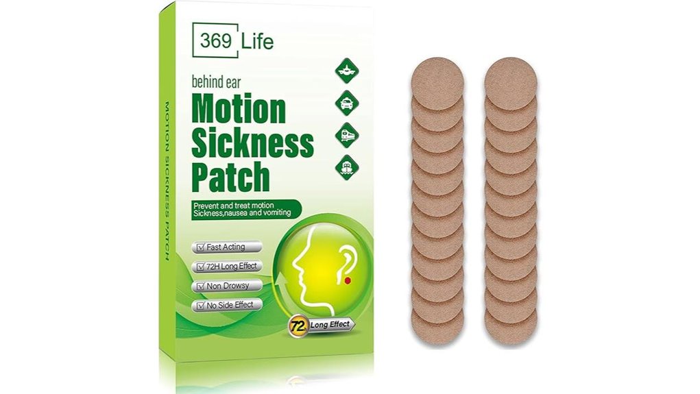 travel motion sickness 24 patch