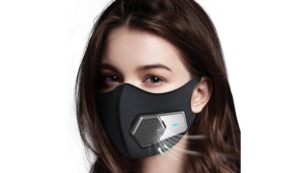 travel size head mounted air purifier