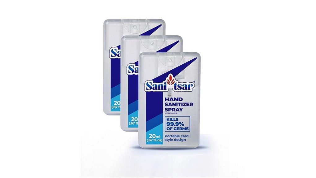 travel size vitamin e sanitizer