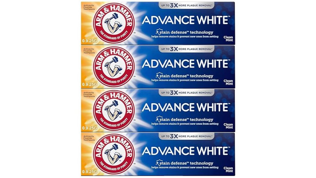 travel size whitening toothpaste pack