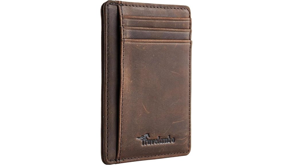 travelambo slim rfid wallet