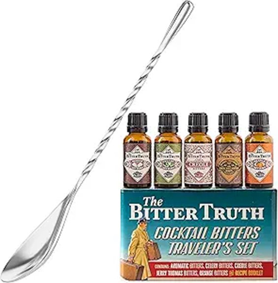 travelers 5x20ml bittertruth spoon