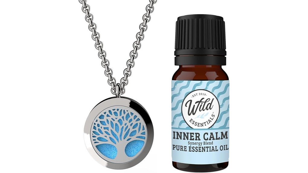 tree life diffuser necklace