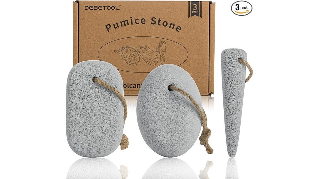 tri pack pumice foot stones