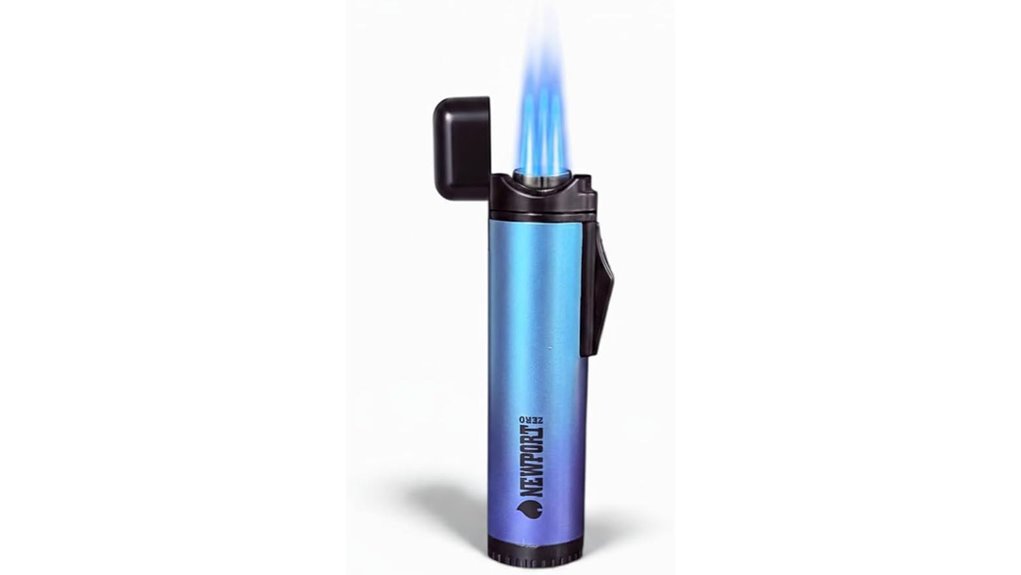 triple flame adjustable refillable