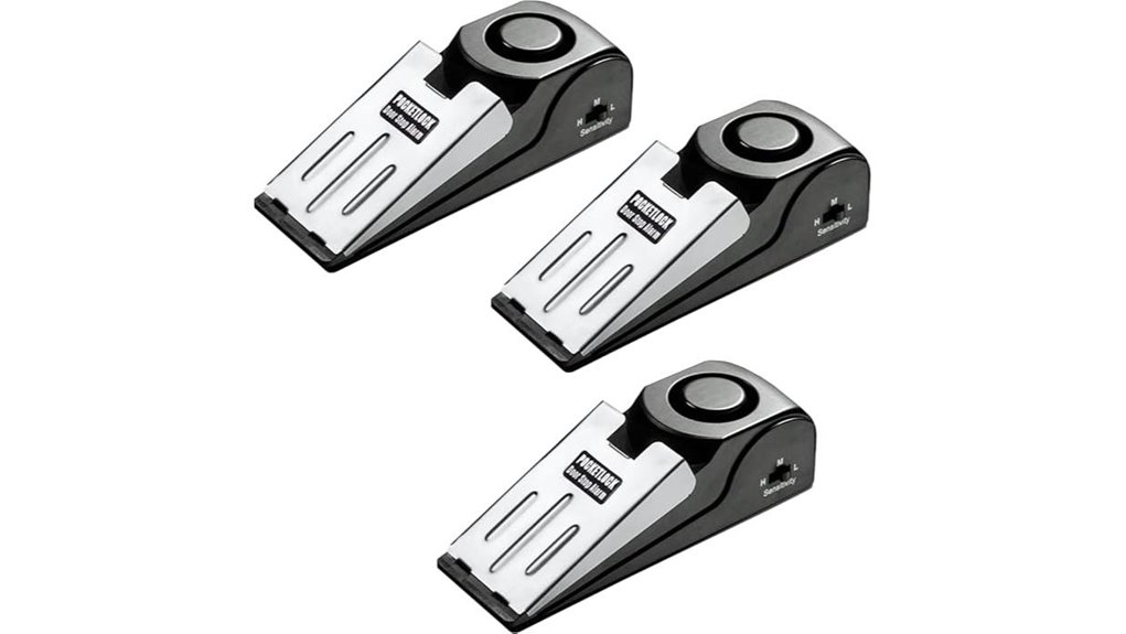 triple portable 120db alarm