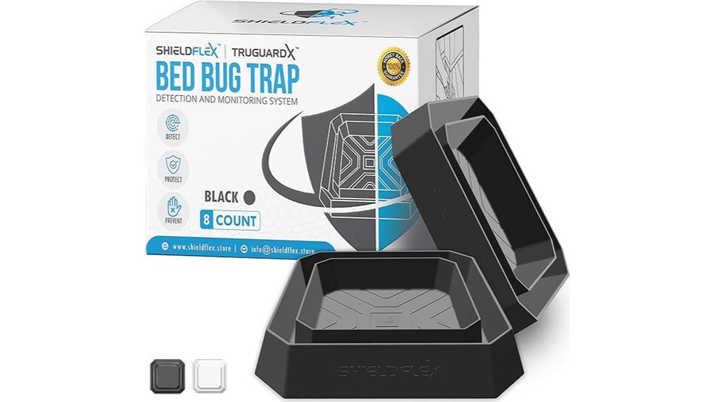 truguard black bedbug interceptors