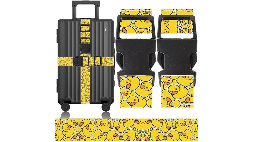 tsa approved adjustable suitcase straps