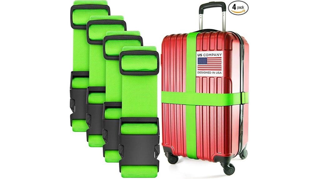 tsa approved neon nylon straps
