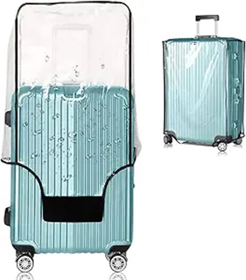 tsa clear waterproof cover