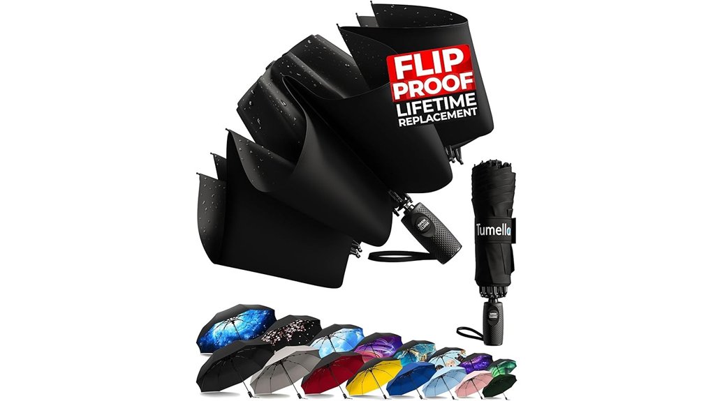 tumella inverted windproof umbrella
