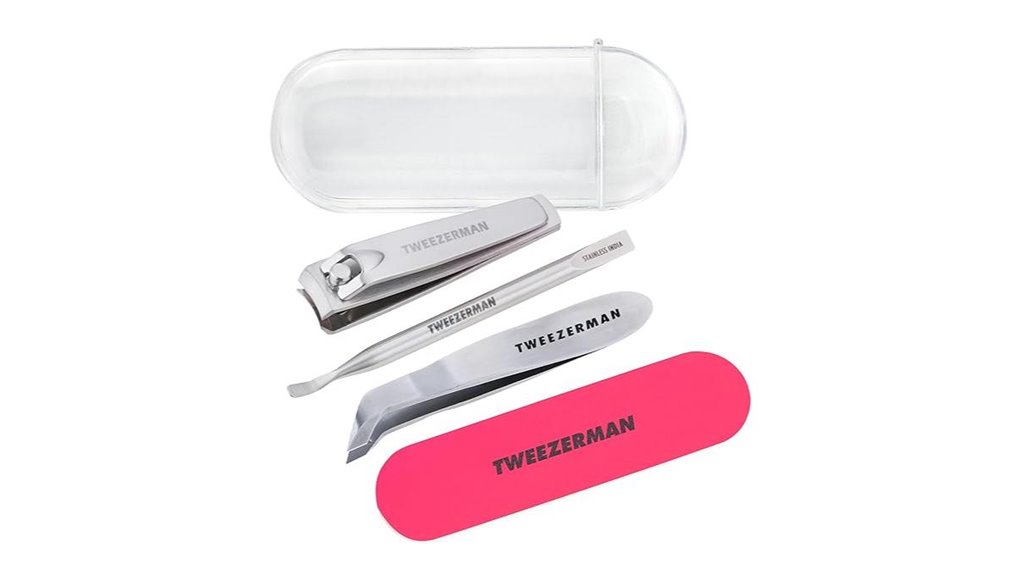 tweezerman mini neon kit