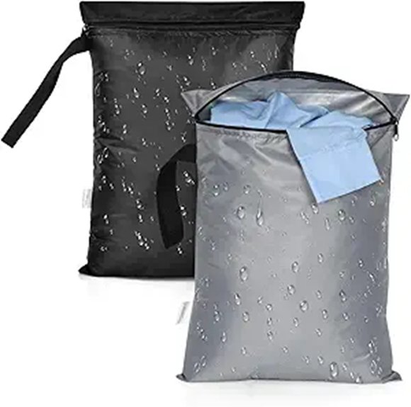 two color waterproof swim bags