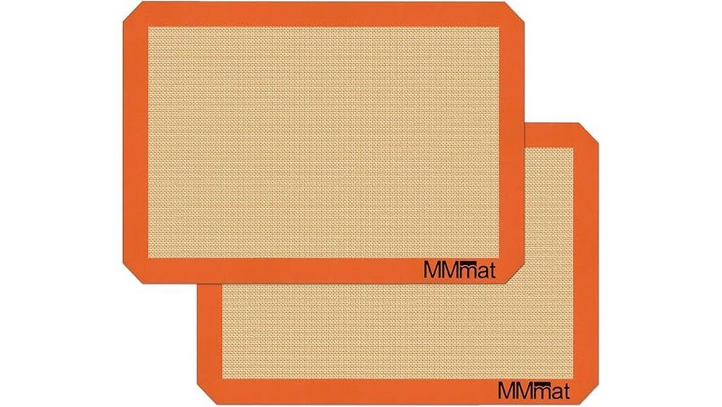 two half sheet silicone mats