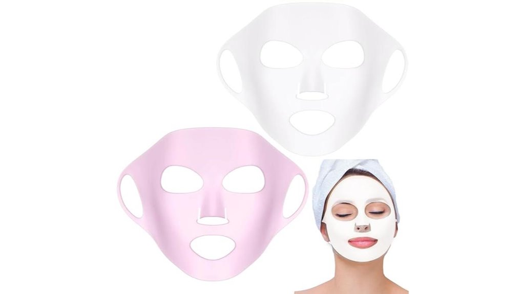 two pack silicone anti wrinkle masks