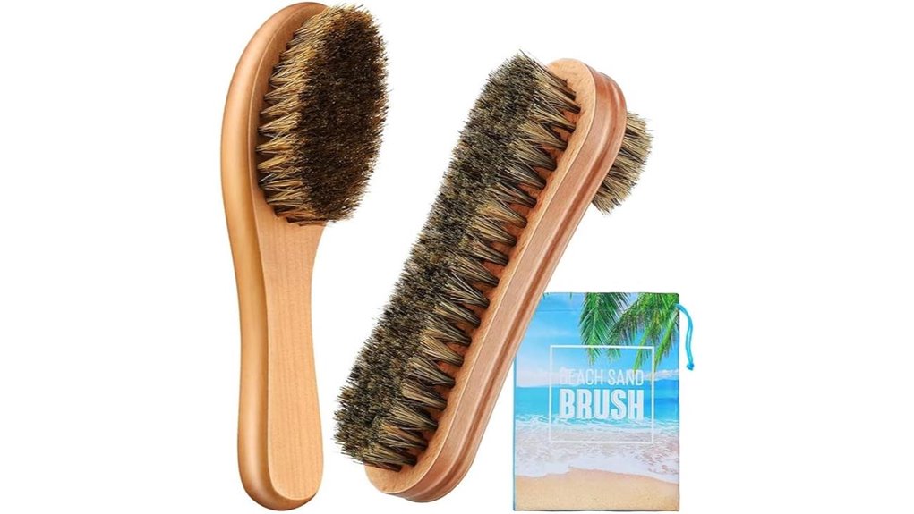 two piece beach brush bag