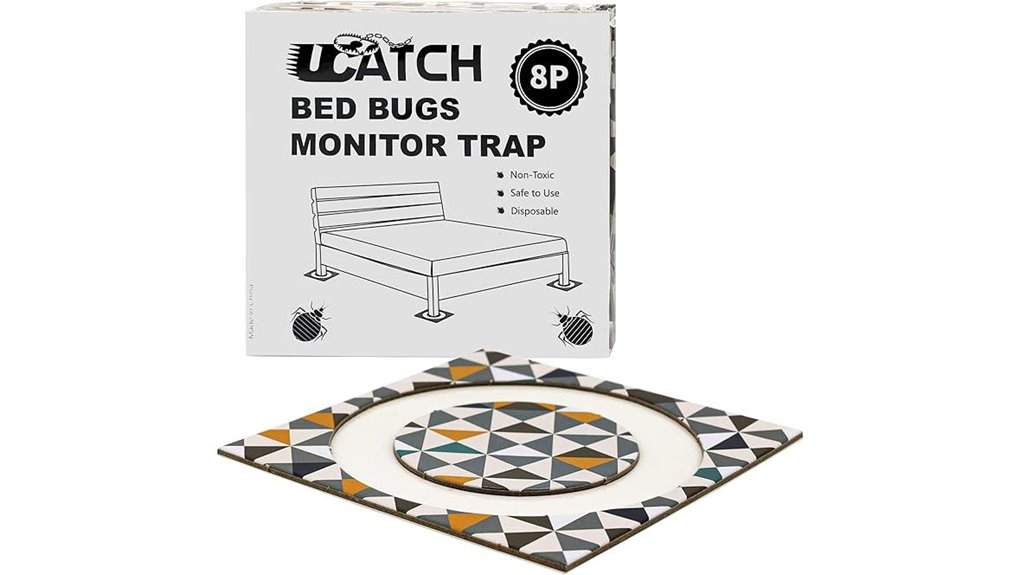 ucatch 8 pack bedbug traps