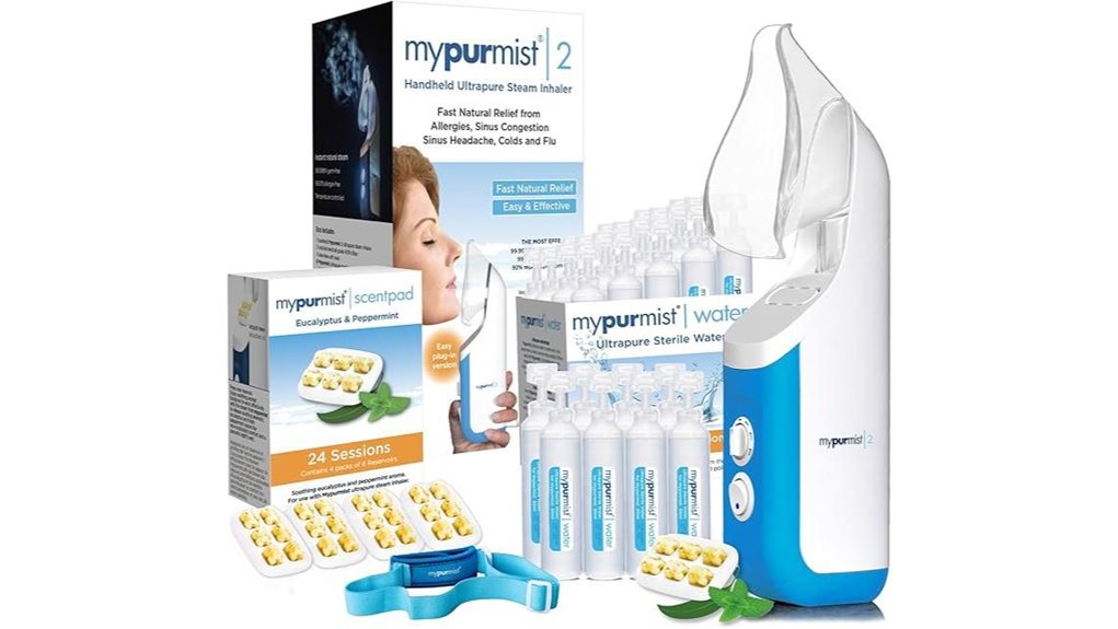 ultra pure handheld steam inhaler