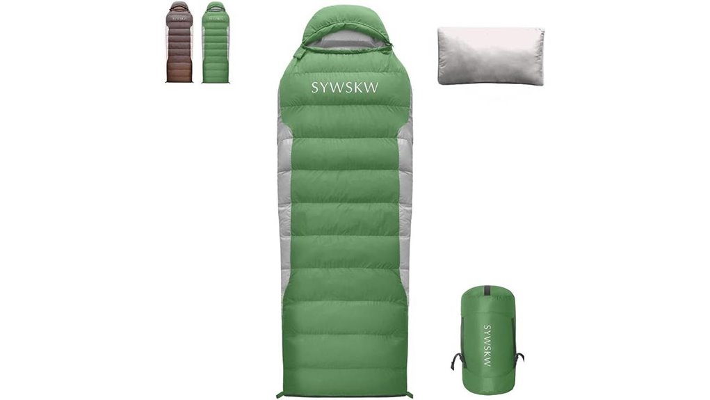 ultralight rectangular down pillowbag