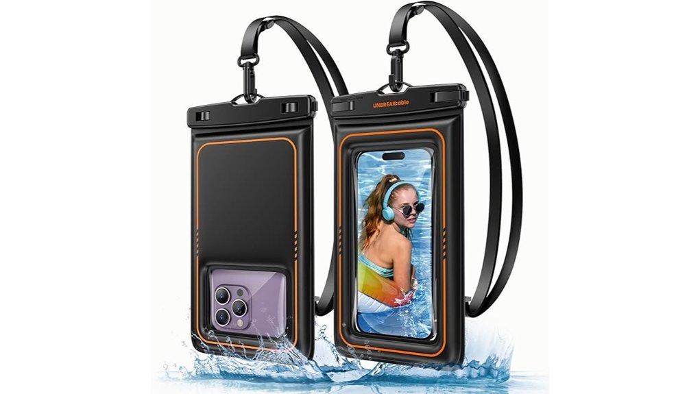 unbreakcable floating waterproof pouch