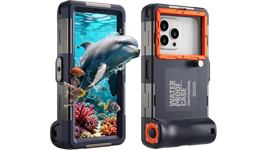 underwater 50ft blue case