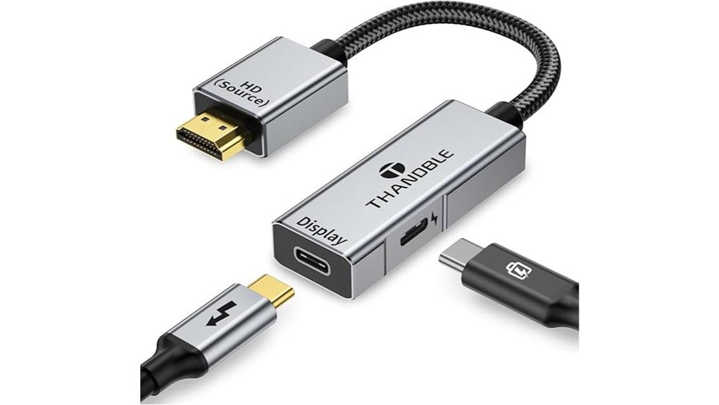 unidirectional 4k60hz hdmi usb c adapter