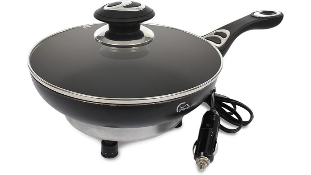 universal 12v non stick pan