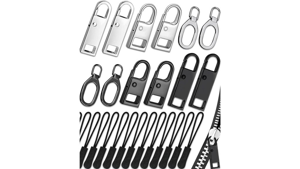 universal 32 pack zipper pull