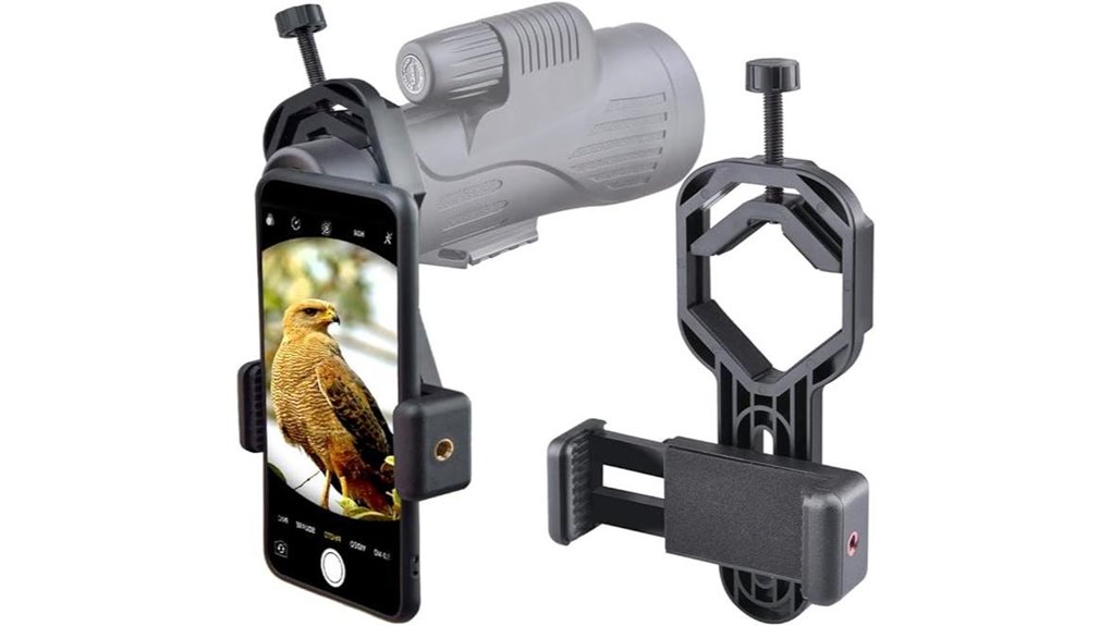 universal smartphone binocular mount