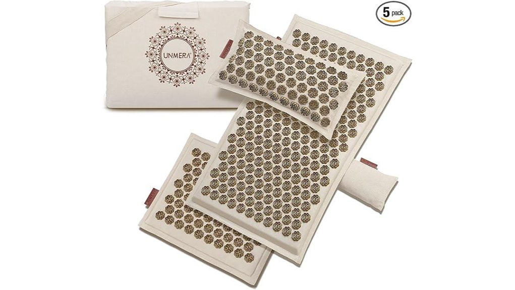 unmera acupressure mat pillow