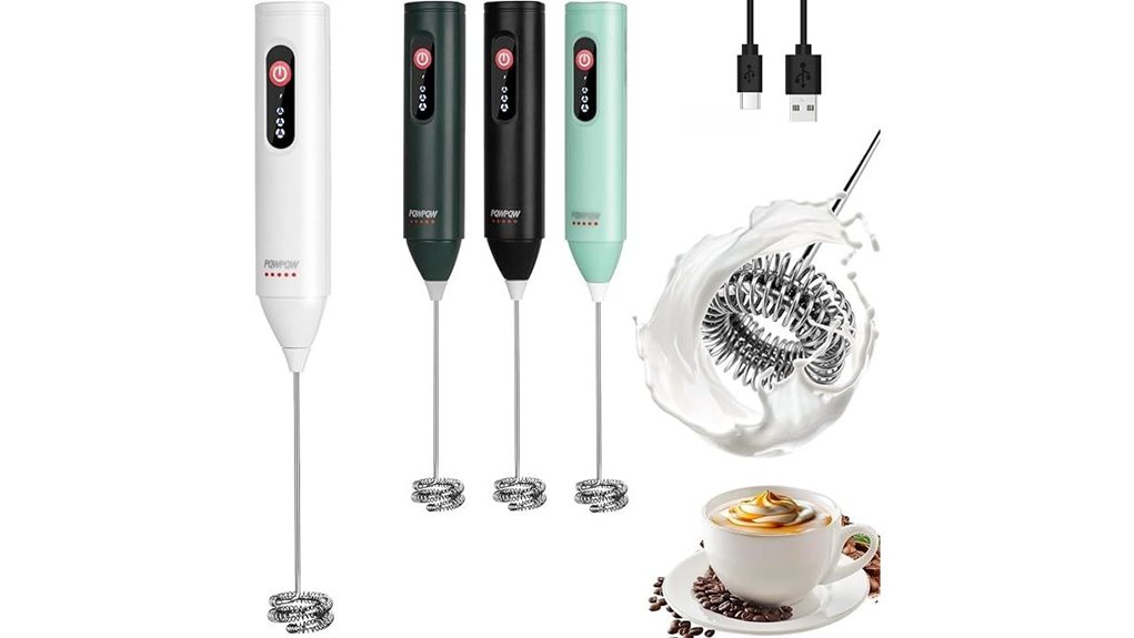usb 3 speed milk frother