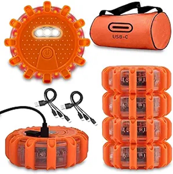 usb c magnetic led flares